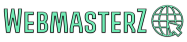 Webmasters logo raw green